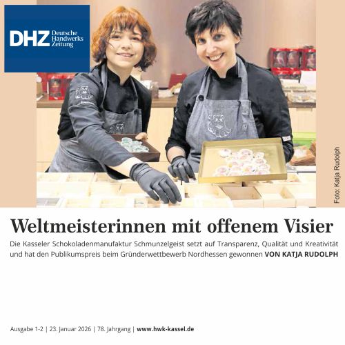 DHZ Deutsche Handwerks Zeitung Ausgabe 1-2 | 23. Januar 2026