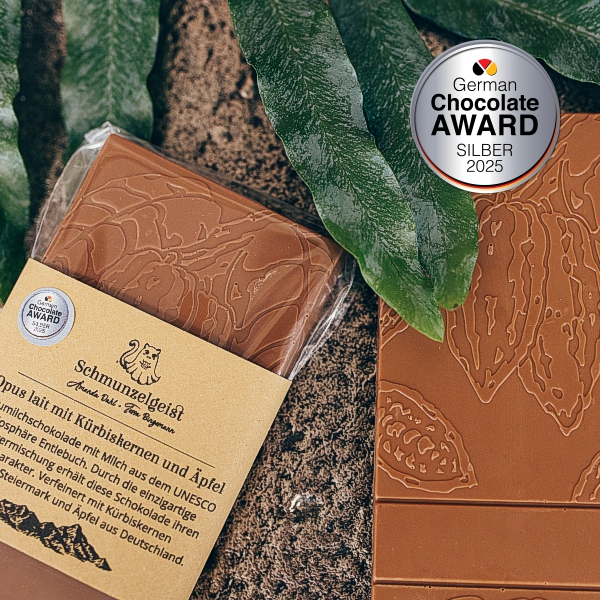 German Chocolate Award Silber - Opus Lait
